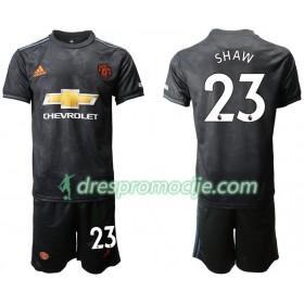 Manchester United Dres Shaw 23 Dječji Treći 2019/20 Kratkih Rukava